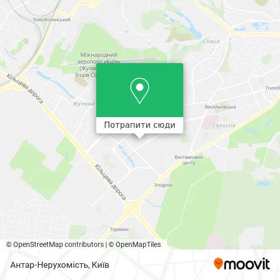 Карта Антар-Нерухомість