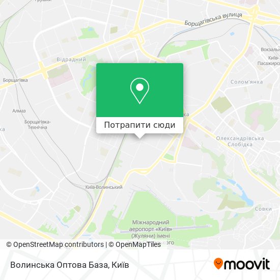 Карта Волинська Оптова База