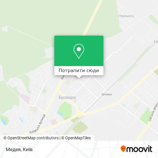 Карта Медея