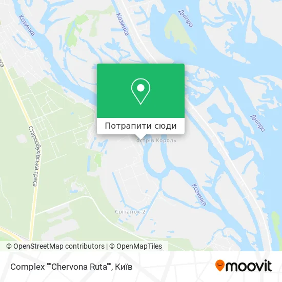 Карта Complex ""Chervona Ruta""