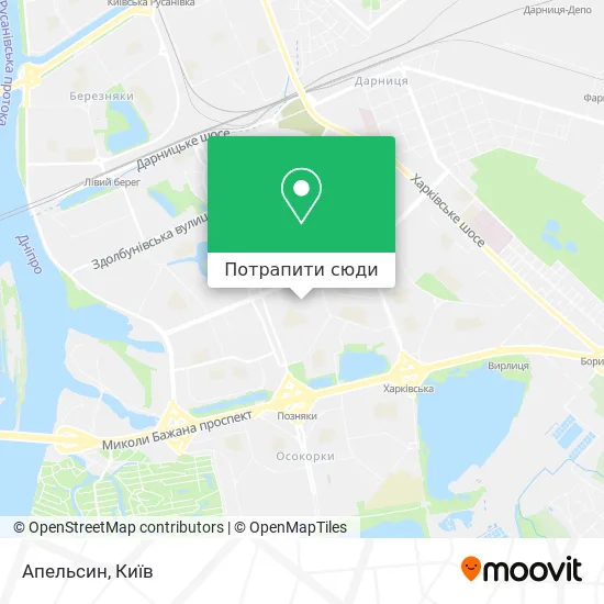 Карта Апельсин