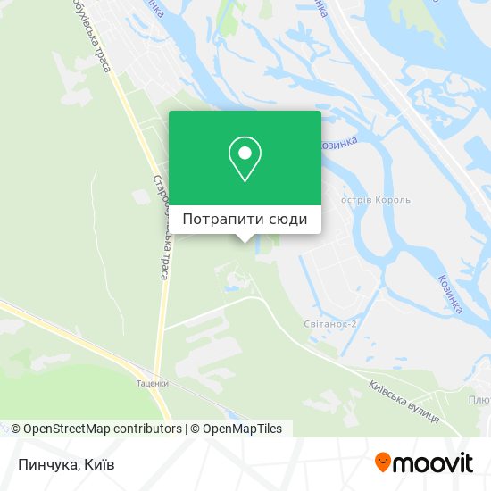 Карта Пинчука