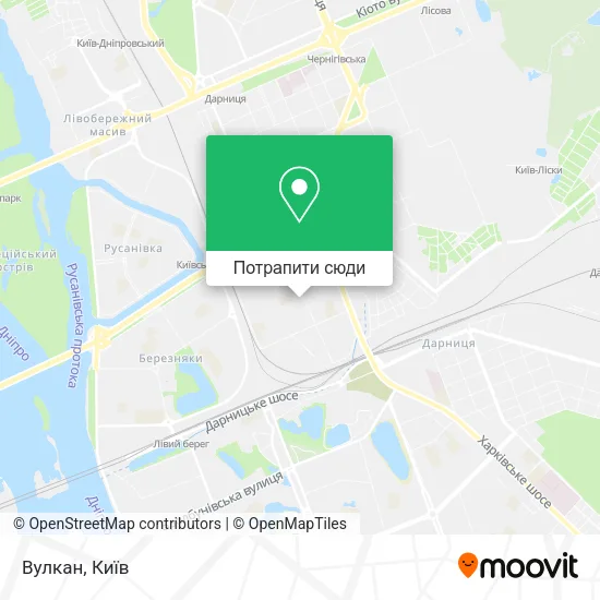 Карта Вулкан