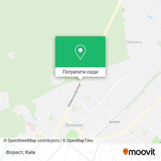 Карта Форест