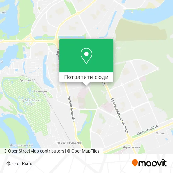 Карта Фора