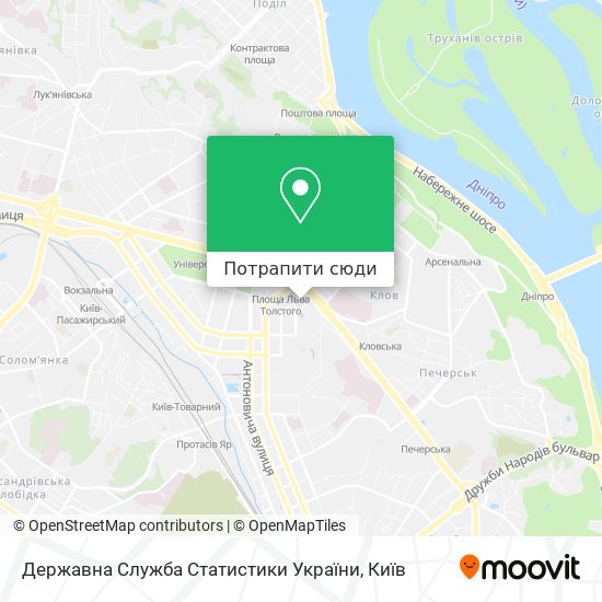 Карта Державна Служба Статистики України