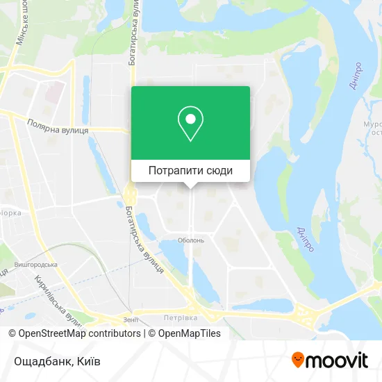 Карта Ощадбанк