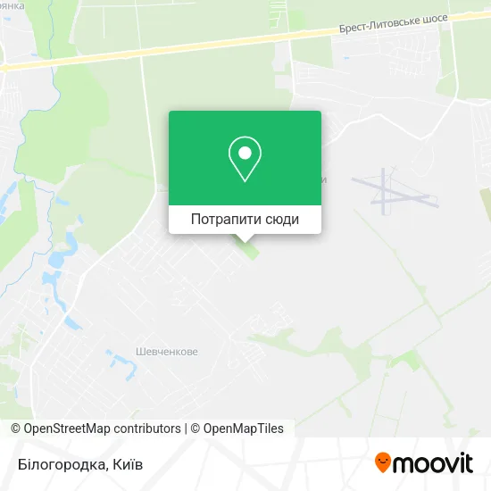 Карта Білогородка
