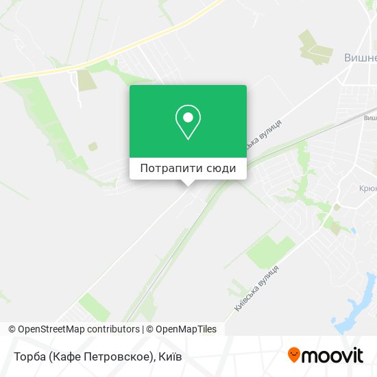 Карта Торба (Кафе Петровское)