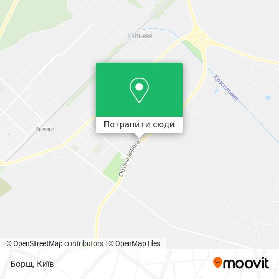 Карта Борщ