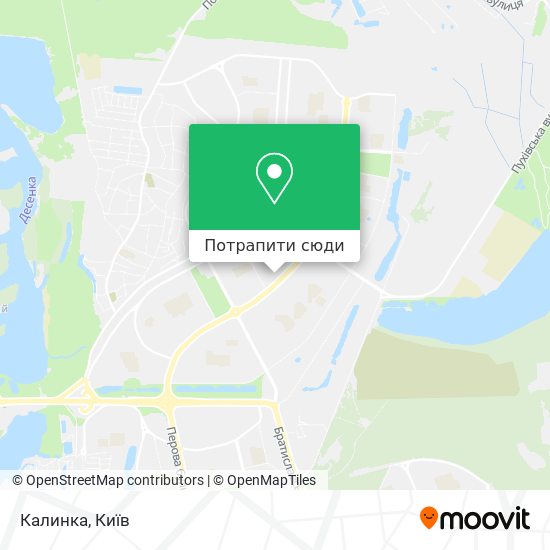 Карта Калинка