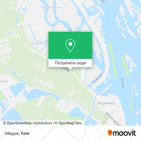 Карта Медок