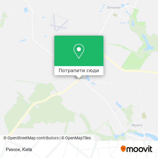 Карта Ринок