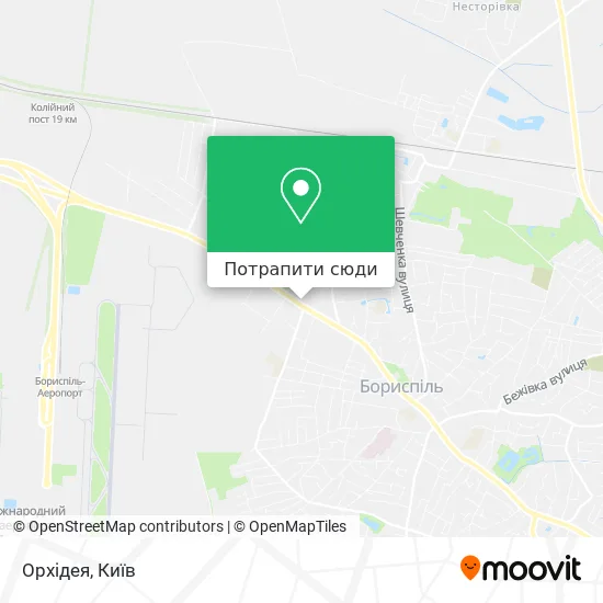 Карта Орхідея