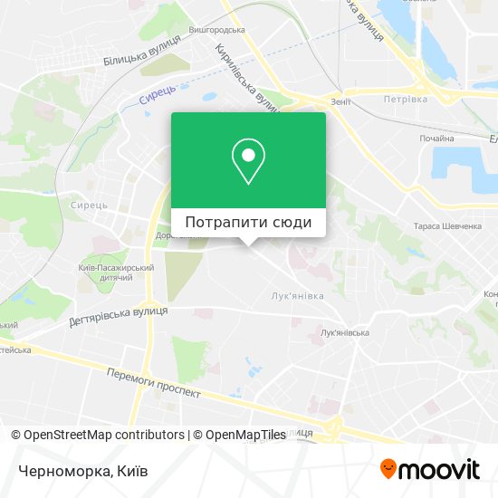 Карта Черноморка