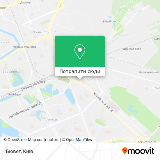 Карта Бювет