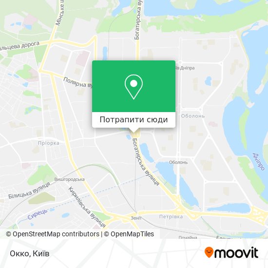 Карта Окко