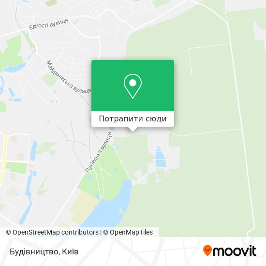Карта Будівництво