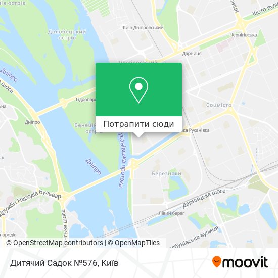 Карта Дитячий Садок №576