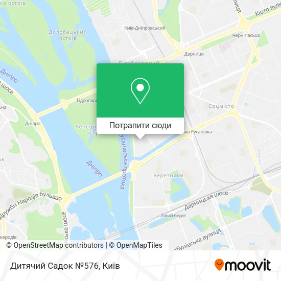Карта Дитячий Садок №576