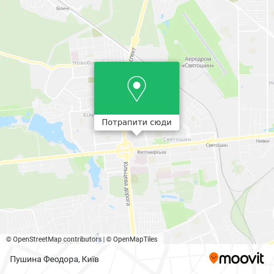 Карта Пушина Феодора