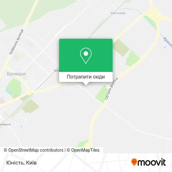 Карта Юність