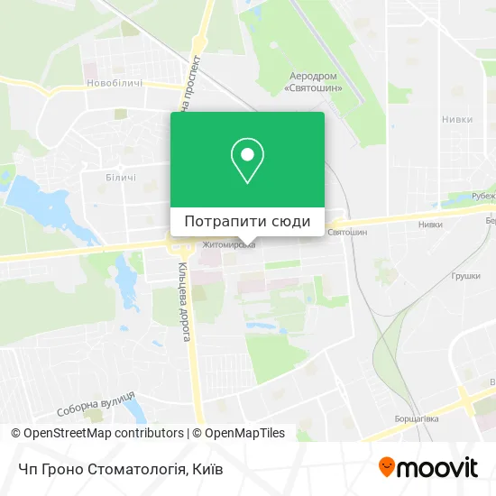 Карта Чп Гроно Стоматологія