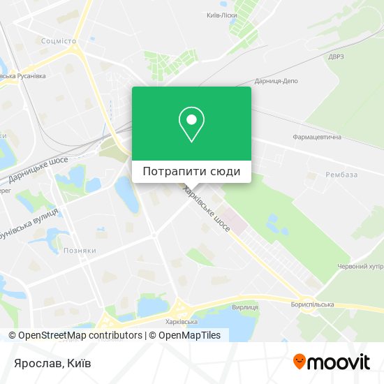 Карта Ярослав