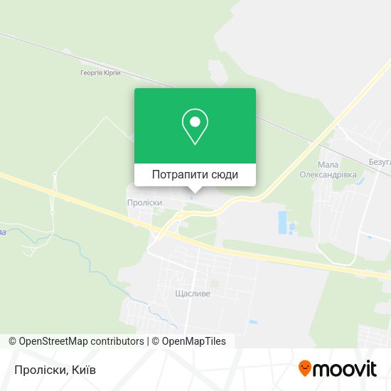 Карта Проліски