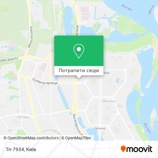 Карта Тп-7934