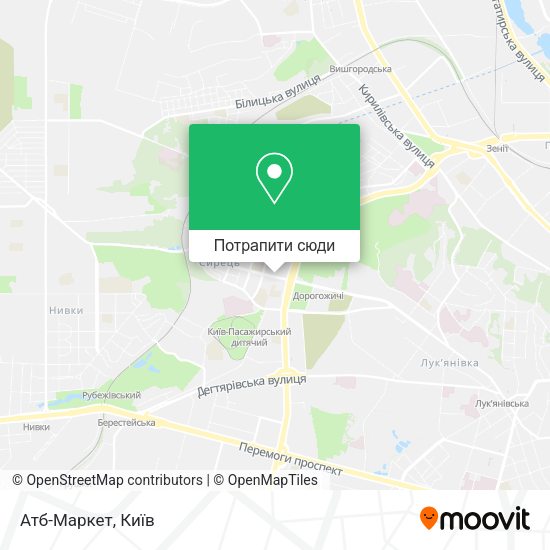 Карта Атб-Маркет