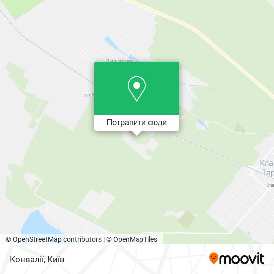 Карта Конвалії