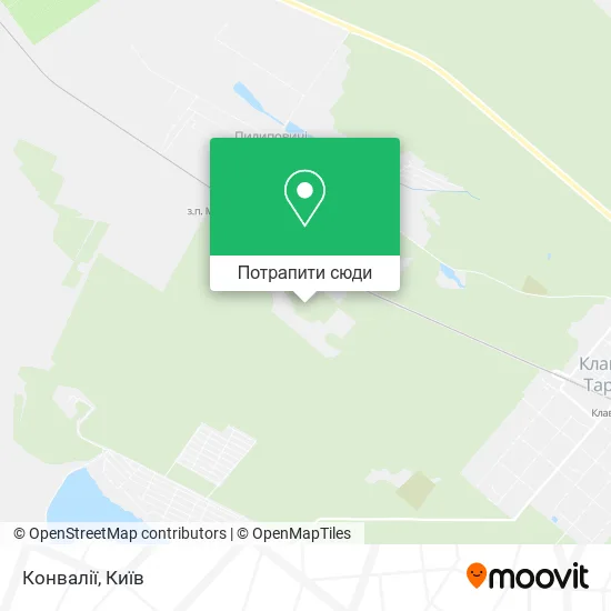 Карта Конвалії