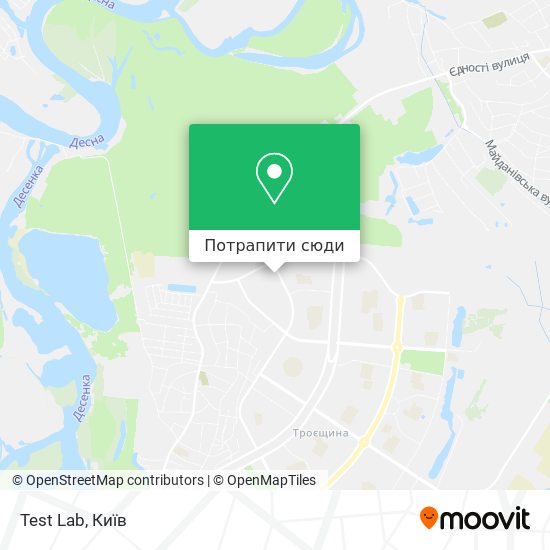 Карта Test Lab