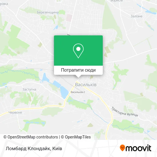 Карта Ломбард Клондайк