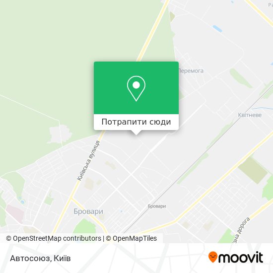 Карта Автосоюз