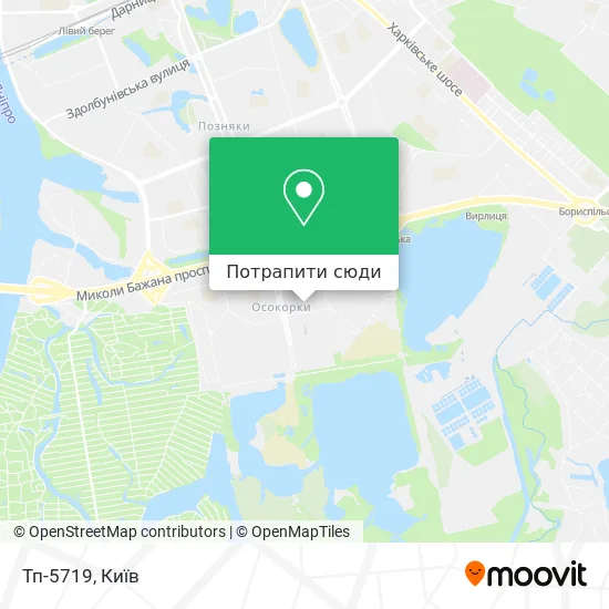 Карта Тп-5719