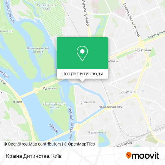 Карта Країна Дитинства