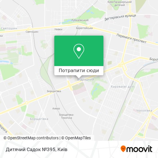 Карта Дитячий Садок №395