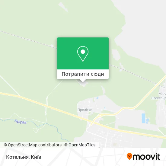 Карта Котельня