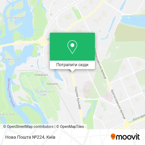 Карта Нова Пошта №224