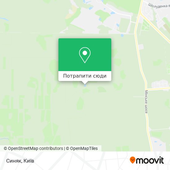 Карта Синяк