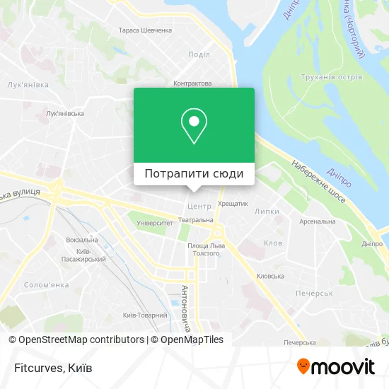 Карта Fitcurves