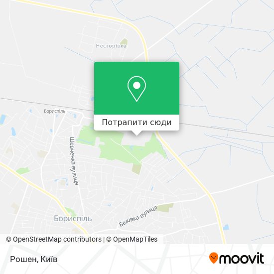 Карта Рошен