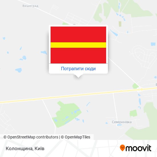 Карта Колонщина