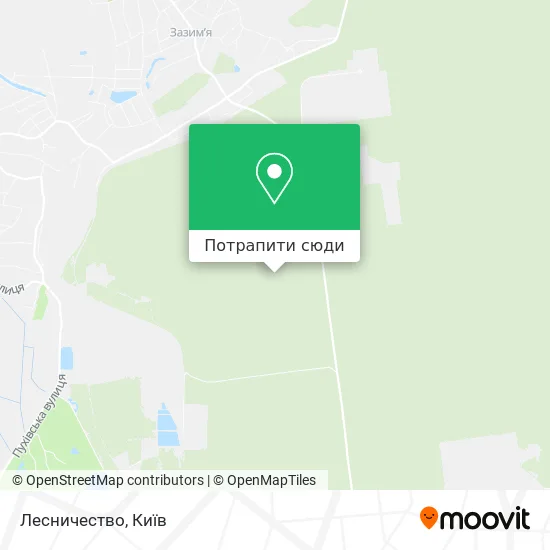 Карта Лесничество