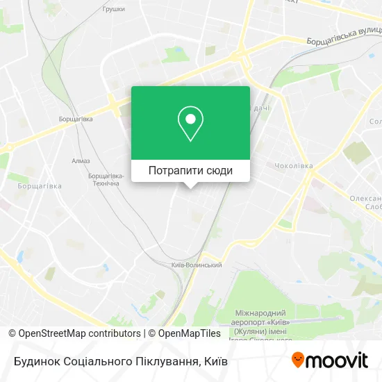 Карта Будинок Соціального Піклування