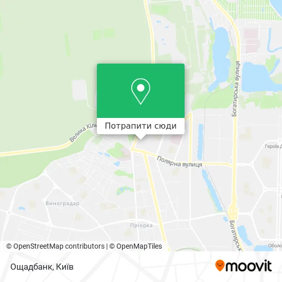 Карта Ощадбанк