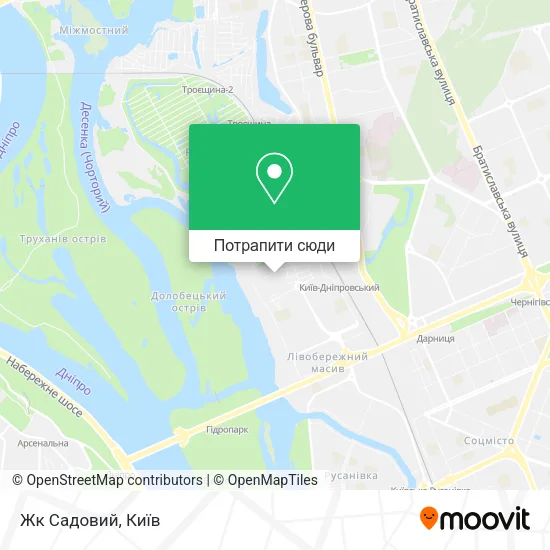 Карта Жк Садовий