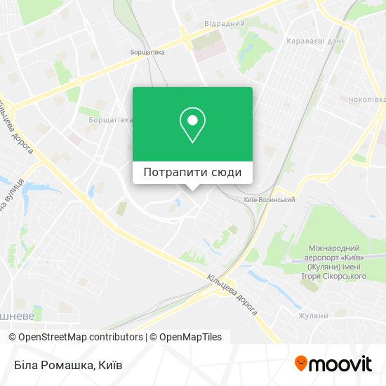 Карта Біла Ромашка